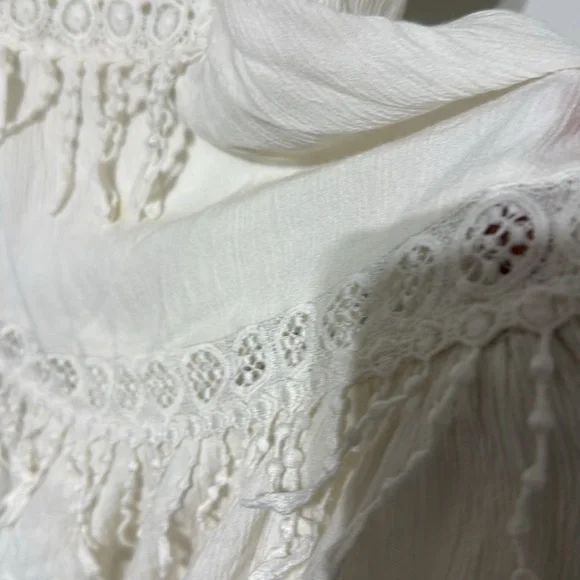 AE off-white summer dress size Small - Picture 9 of 12